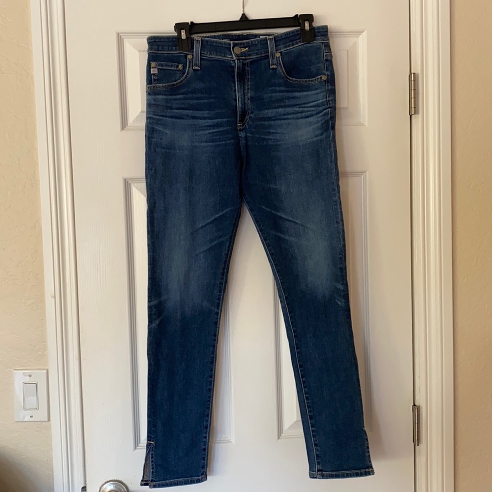 AG The Farrah High-rise skinny ankle